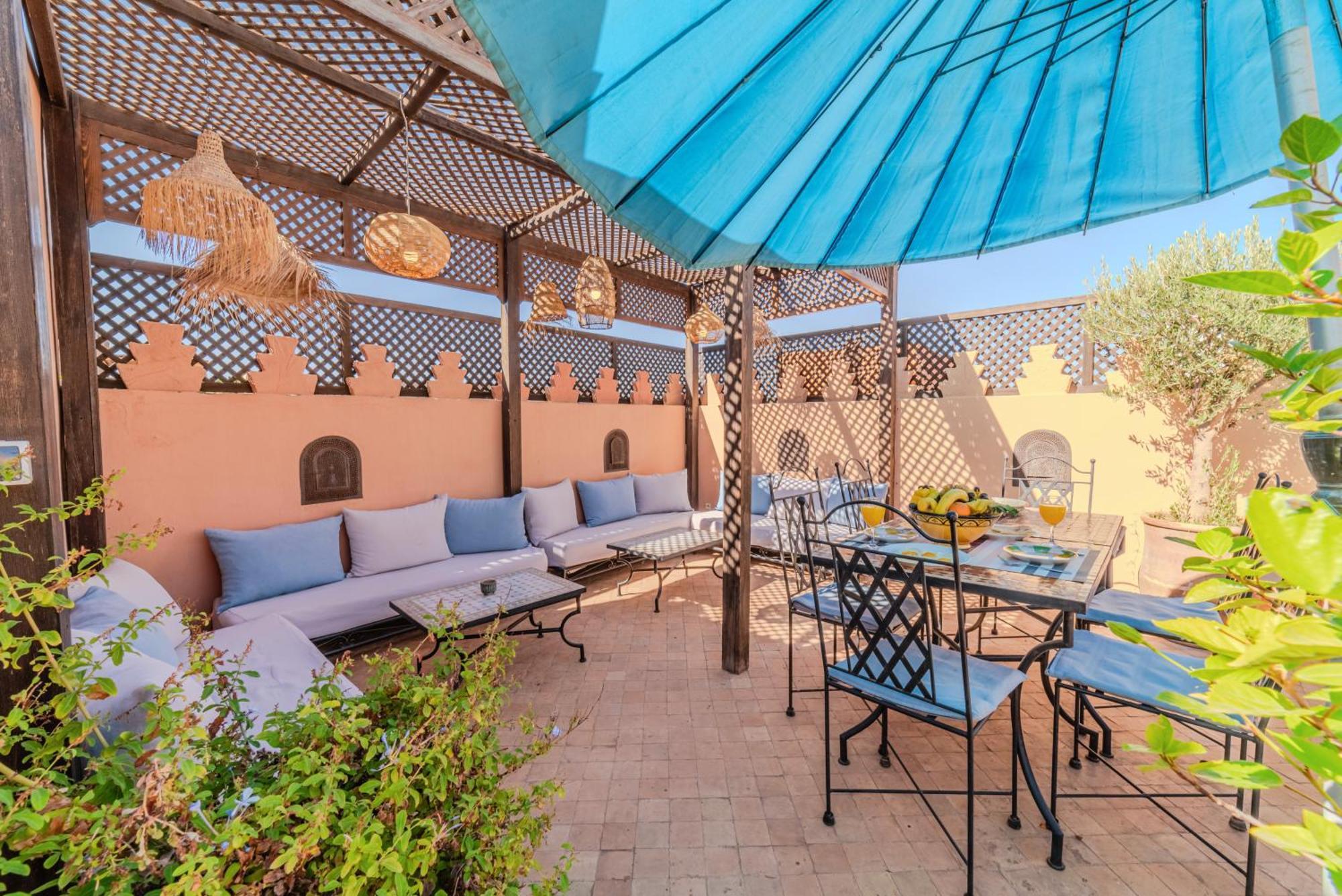 Riad Ayla Avec Piscine Privee Marrakesh Exteriör bild