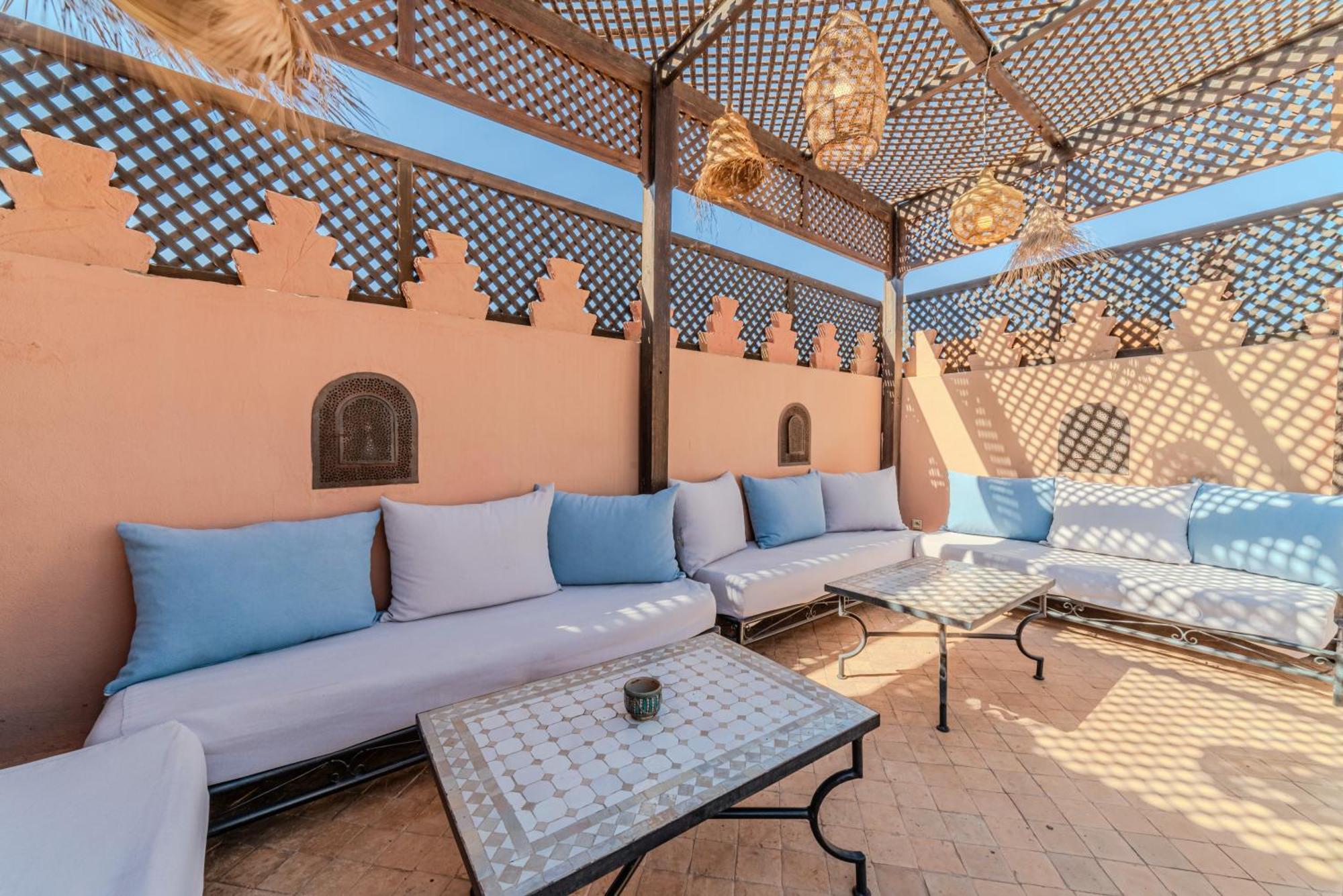 Riad Ayla Avec Piscine Privee Marrakesh Exteriör bild