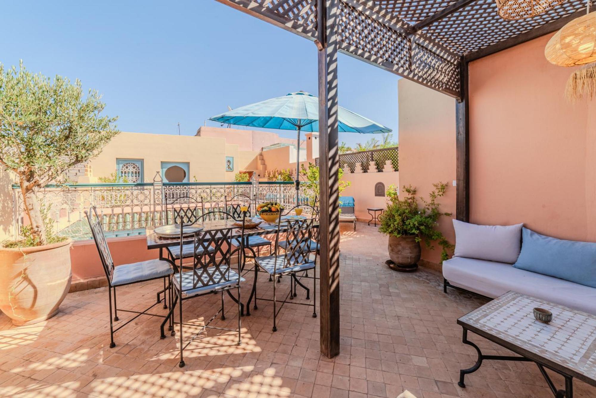 Riad Ayla Avec Piscine Privee Marrakesh Exteriör bild