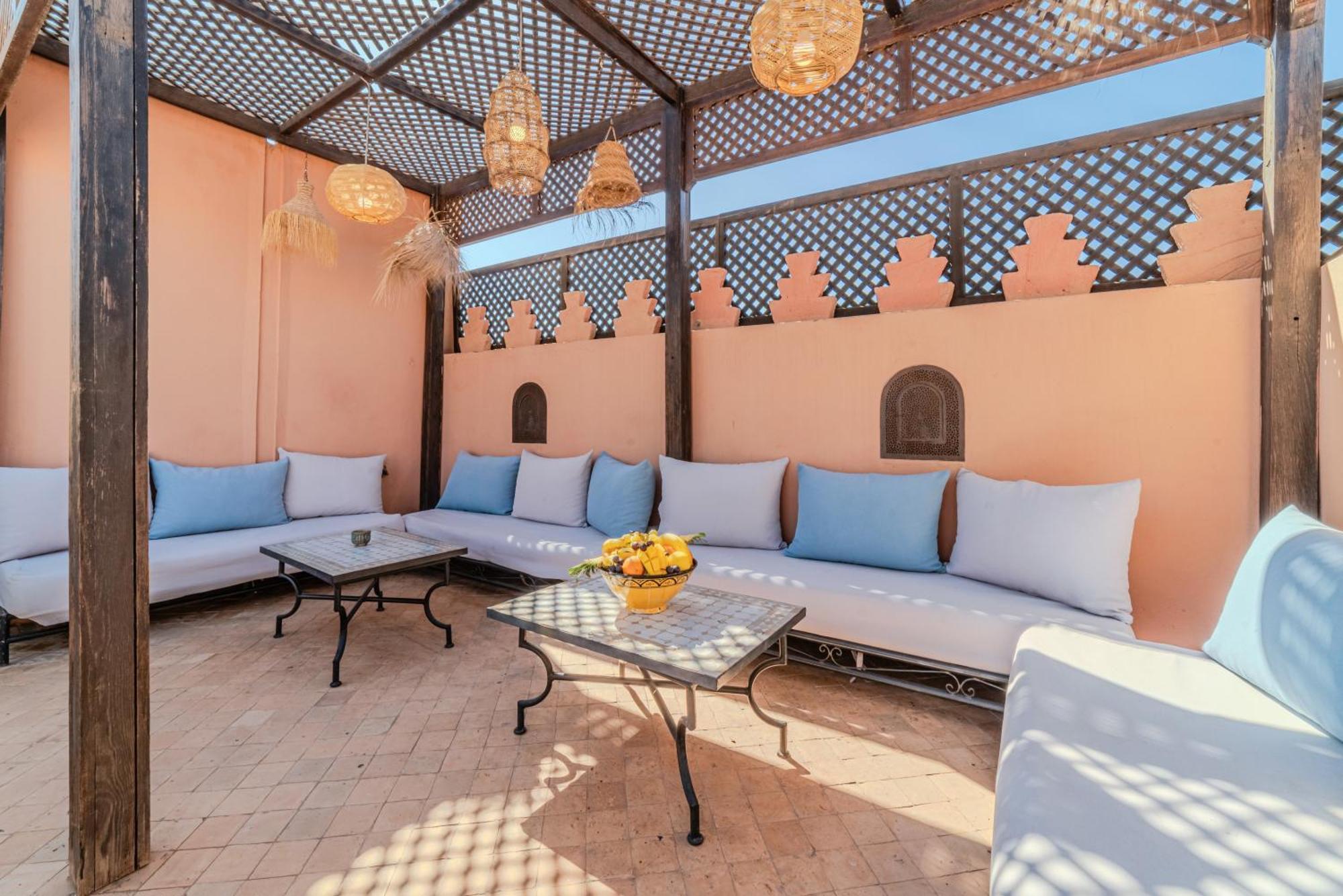 Riad Ayla Avec Piscine Privee Marrakesh Exteriör bild