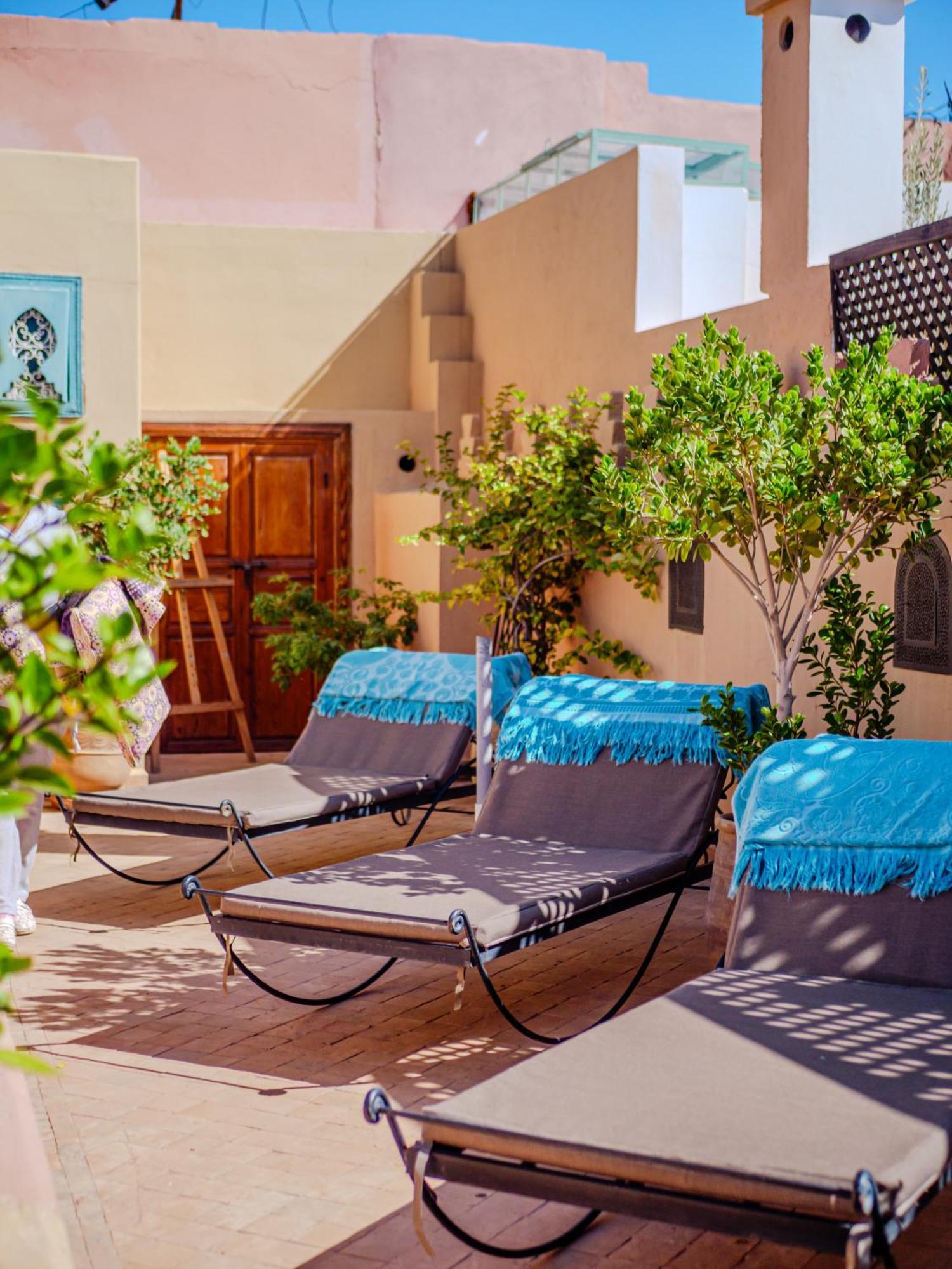 Riad Ayla Avec Piscine Privee Marrakesh Exteriör bild