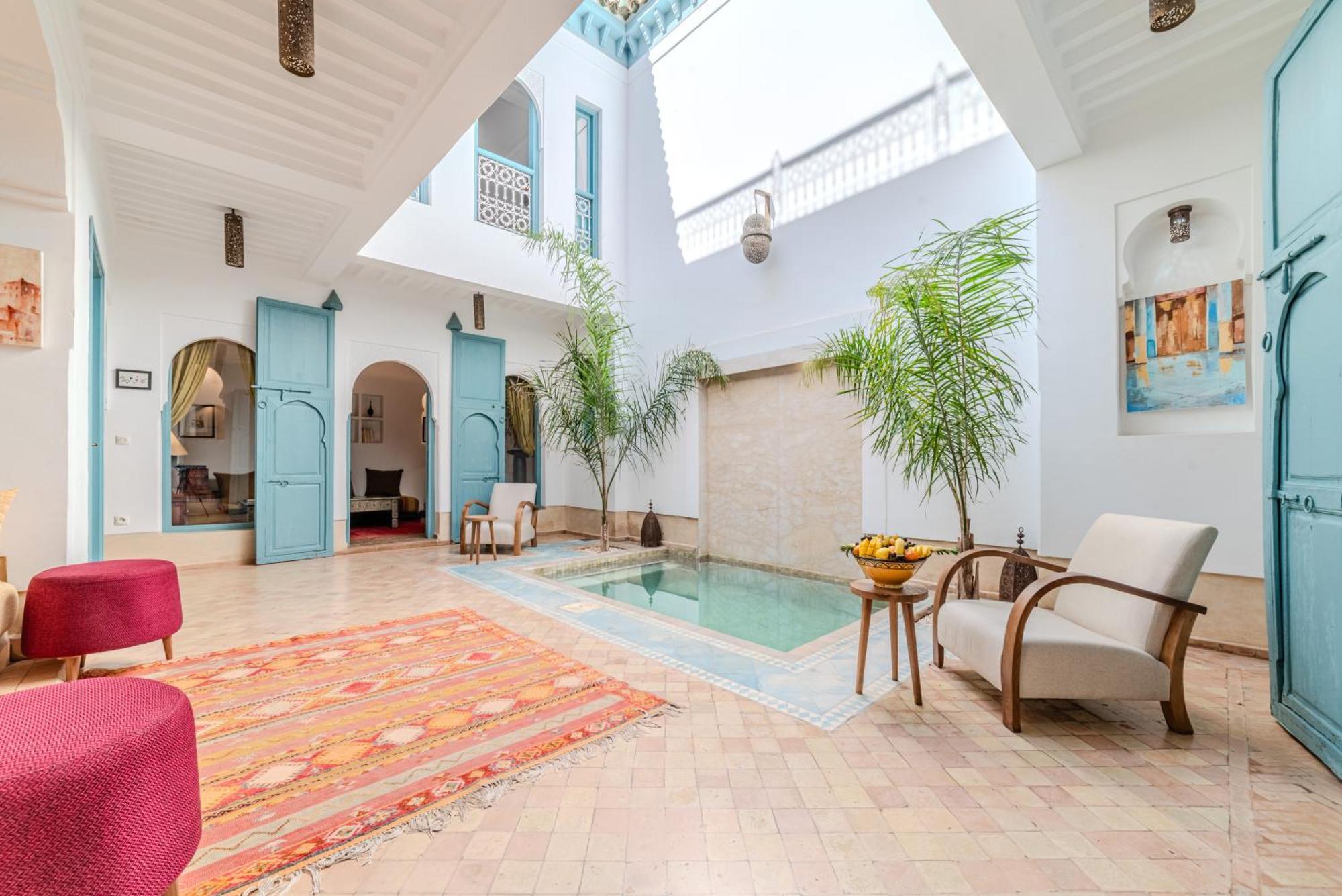 Riad Ayla Avec Piscine Privee Marrakesh Exteriör bild