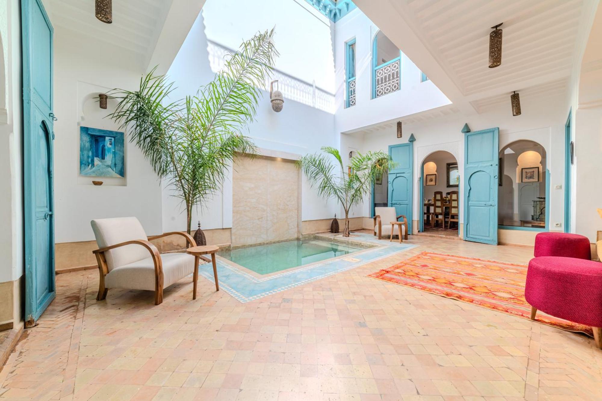 Riad Ayla Avec Piscine Privee Marrakesh Exteriör bild