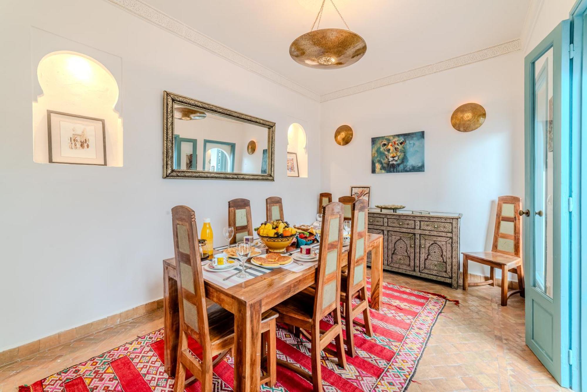 Riad Ayla Avec Piscine Privee Marrakesh Exteriör bild