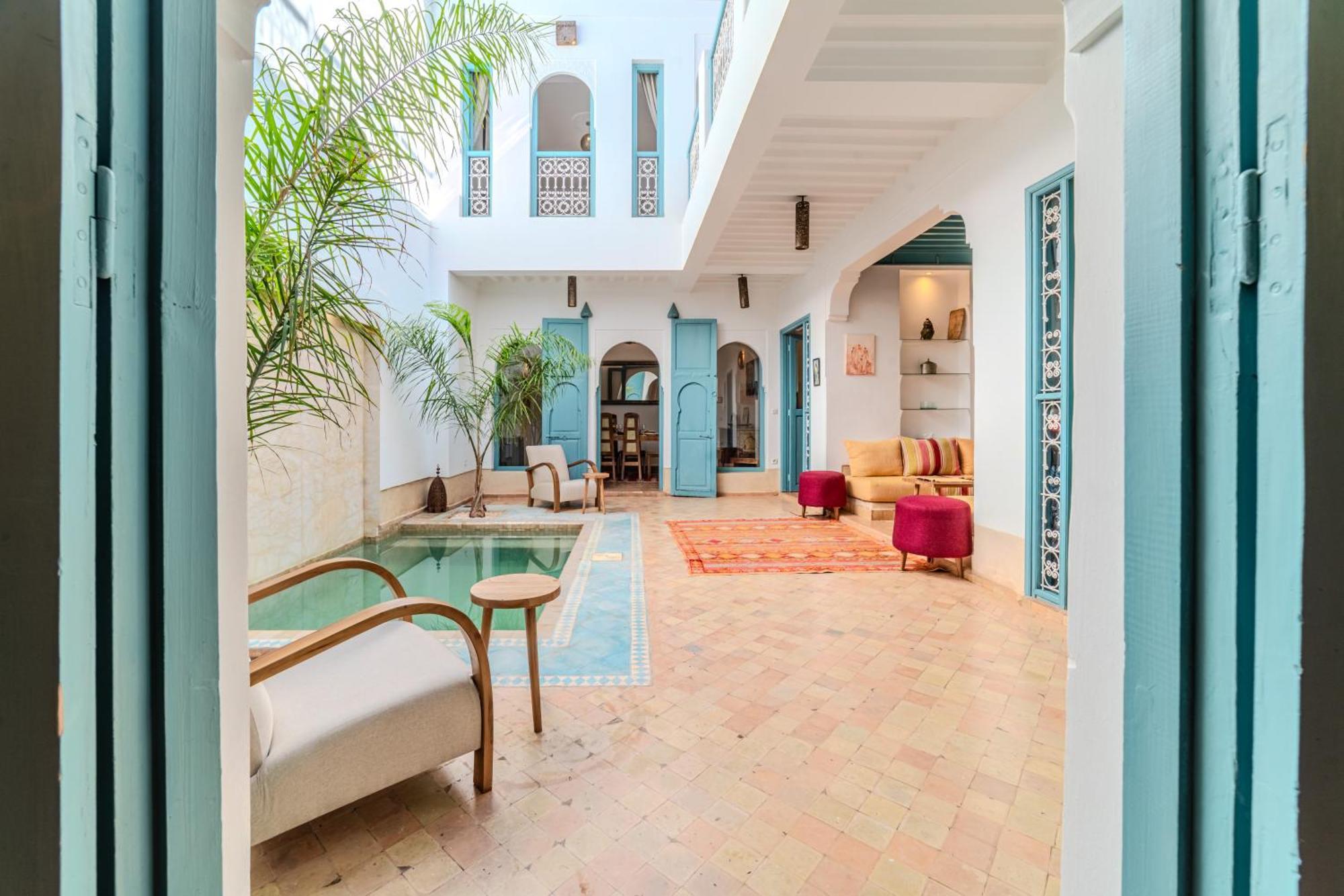 Riad Ayla Avec Piscine Privee Marrakesh Exteriör bild